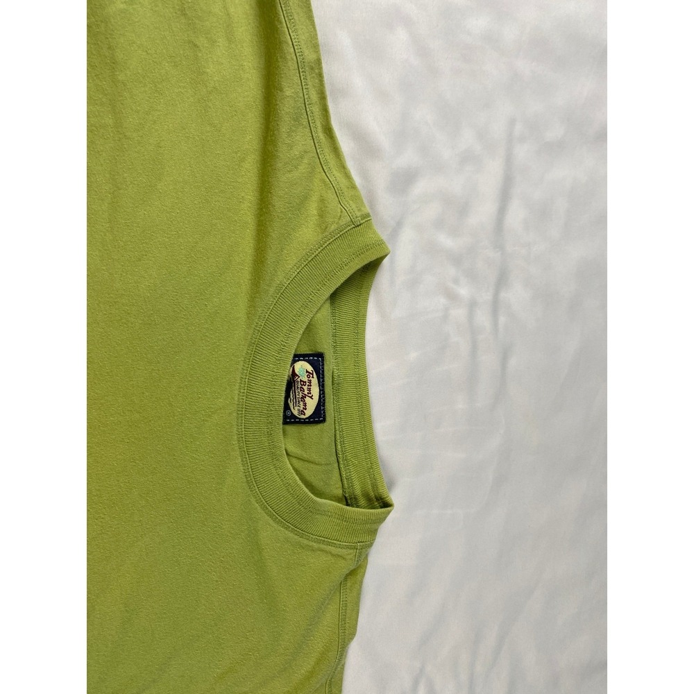 Tommy Bahama Pocket T-Shirt Mens XL Lime Green Excellent Embroidered Logo Cotton - Picture 4 of 8
